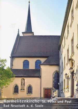 Zwicher Stephann, Romberg Winfried, Berberich Winfried - Die Karmelitenkirche St. Peter + Paul